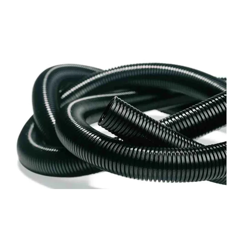 HellermannTyton Plastic Flexible Conduit 10 mm Nominal Diameter, Uncoated, Black, 50 m Reel, IWS Series 169-22100 IWS10-PA6