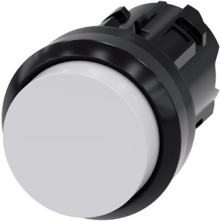 Siemens SIRIUS ACT Series White Momentary Push Button Switch 22 mm Cutout IP67 IP66 IP69K 3SU1000-0BB60-0AA0