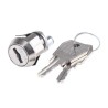 Euro-Locks a Lowe & Fletcher group Company Multi-Drawer Lock, 20 mm Panel-to-Tongue, Spring Steel with Stainless 4260-53-7