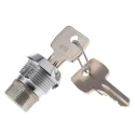 Euro-Locks a Lowe & Fletcher group Company Plastic, Die Cast Zinc Camlock, 13 mm Panel-to-Tongue 20.1 x 17.6 F5E-03-2 (455E)