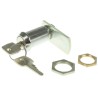 Euro-Locks a Lowe & Fletcher group Company Camlock, 32.7 mm Panel-to-Tongue 20.1 x 17.6 mm, Key Unlock F7E-03-2 (1242E)