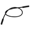 Pomona Patch Cord 3A, 45V AC, Black, 6 in Lead Length 4741-6-0