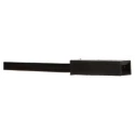 Pomona Patch Cord 3A, 45V AC, Black, 6 in Lead Length 4741-6-0