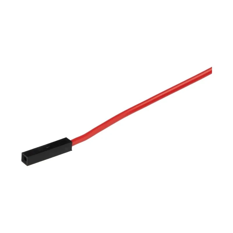 Pomona Patch Cord 3A, 45V AC, Red, 6 in Lead Length 4741-6-2