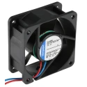 ebm-papst 600 N Series Axial Fan 24V DC, 54 m³/h Airflow, 3.6 W Power, 60 mm Sleeve Bearing 614NGHH