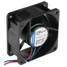 ebm-papst 600 N Series Axial Fan 24V DC, 54 m³/h Airflow, 3.6 W Power, 60 mm Sleeve Bearing 614NGHH