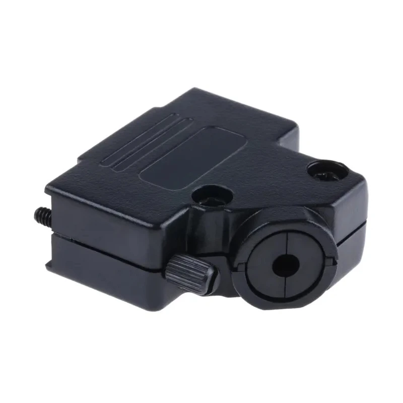 MH Connectors ABS Angled D-Sub Backshell 15 Way Strain Relief MHD45PPK