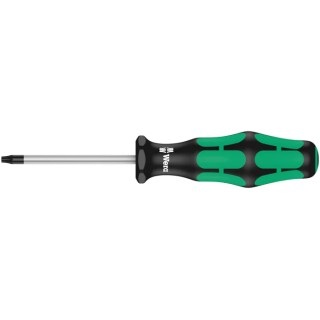 Wera Standard Torx & Torx Plus Screwdriver T9 Tip 60mm Blade 141mm Overall 05028004001