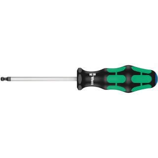 Wera Standard Hexagon Screwdriver 5 mm Tip, 100 mm Blade, 205 mm Overall 05022815001