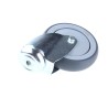 Tente Swivel Castor with 125 mm Wheel Diameter, 100 kg Load Capacity, Rubber Wheel, Precision Ball 2470PJX125P30CHC10X90