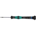 Wera Precision Screwdriver 1.3 mm Tip, 60 mm Blade, 97 mm Overall 05118064001