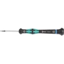 Wera Precision Screwdriver Multi-Component Handle Chrome Plated Blade 0.9 mm Tip 97mm Overall 05118062001