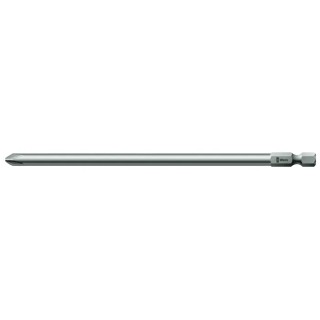 Wera Screwdriver Bit with 1/4 in Square Drive, PH3 Tip, 200 mm Overall Length 05059802001