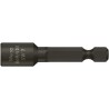 Wera Hex Bit Holder, 0.25 mm Drive, 7 mm Tip, Hex Drive 1-Piece 05060220001