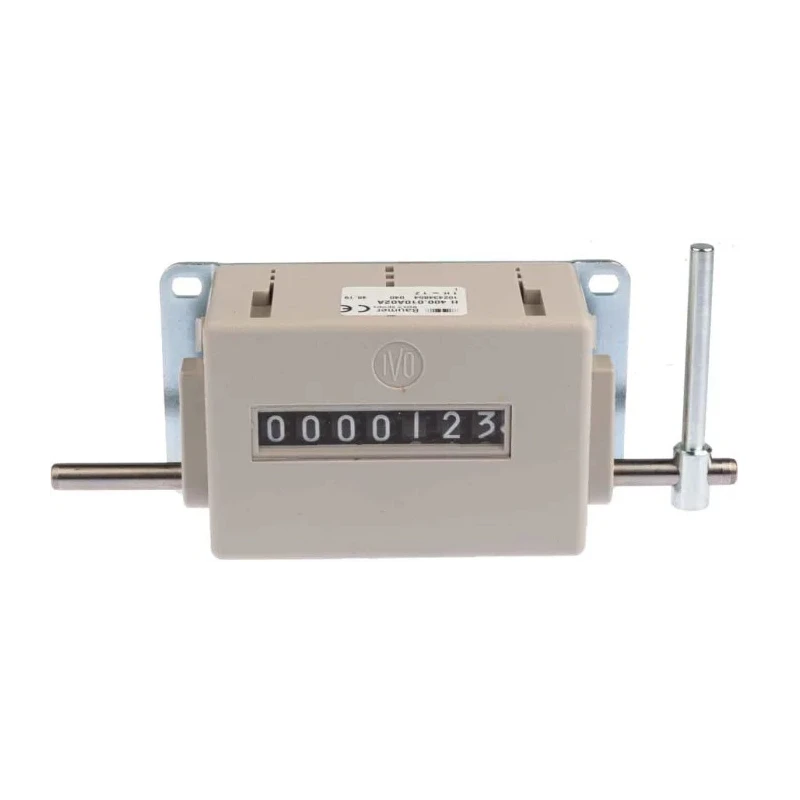 Baumer Mechanical 7-Digit Manual Reset Stroke Counter with 7mm Digit Height H 400.010A02A