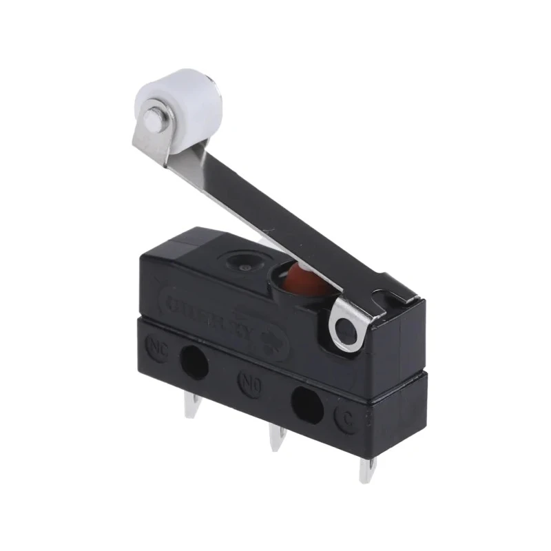 ZF Roller Lever Micro Switch, Solder Terminal, 6A Contact Current, 250 V AC, SPDT, IP6K7 DC1C-A1RC
