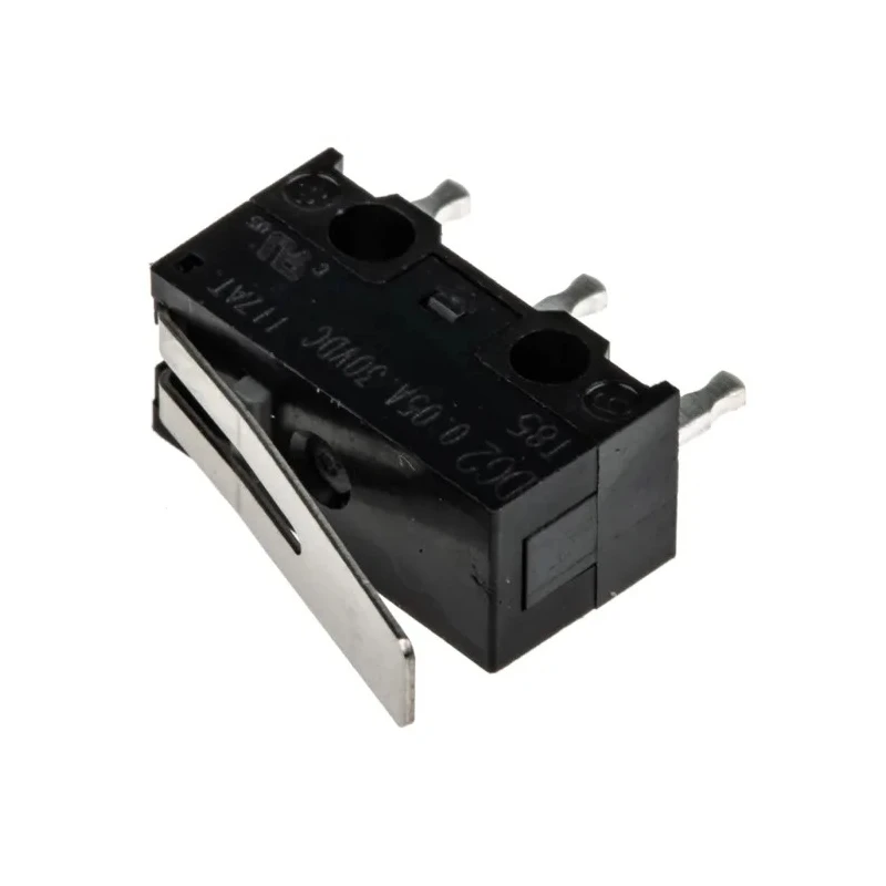 ZF Hinge Lever Micro Switch PCB Terminal 50mA 125V AC 30V DC SPDT IP40 DG23-B1LA