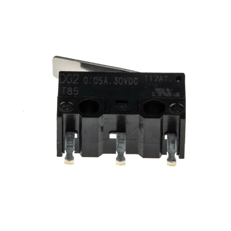 ZF Hinge Lever Micro Switch PCB Terminal 50mA 125V AC 30V DC SPDT IP40 DG23-B1LA