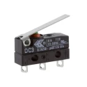 ZF Hinge Lever Micro Switch Solder Terminal 100mA 250 V ac SPDT IP6K7 DC3C-A1LC