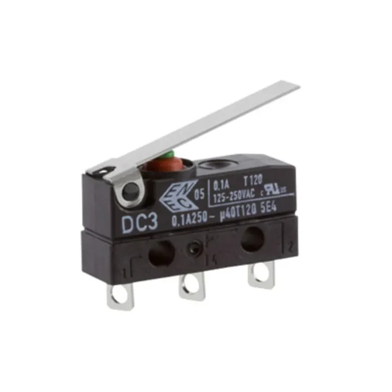ZF Hinge Lever Micro Switch Solder Terminal 100mA 250 V ac SPDT IP6K7 DC3C-A1LC