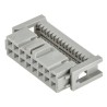 3M 16-Way IDC Connector Female for Cable, 2 Row, 1A Current, 2.54mm Pitch, Gold over Nickel Contact Plating 89116-0101HA