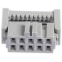 3M 10-Way IDC Connector Female for Cable, 2 Row 89110-0101HA 1000V AC 1A Pitch 2.54mm