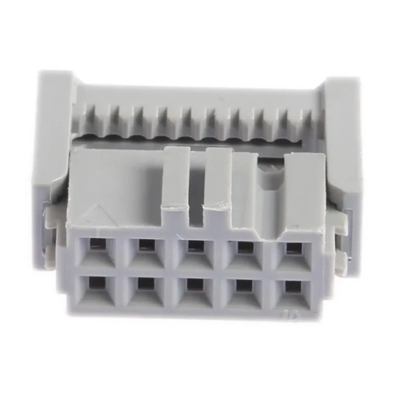 3M 10-Way IDC Connector Female for Cable, 2 Row 89110-0101HA 1000V AC 1A Pitch 2.54mm