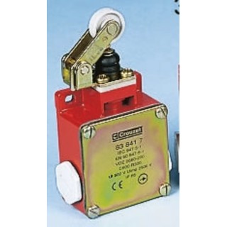 Crouzet 8384 Series Roller Lever Limit Switch, 2 NC Contacts, IP66 Metal Housing, 240V AC, 3A 83841701
