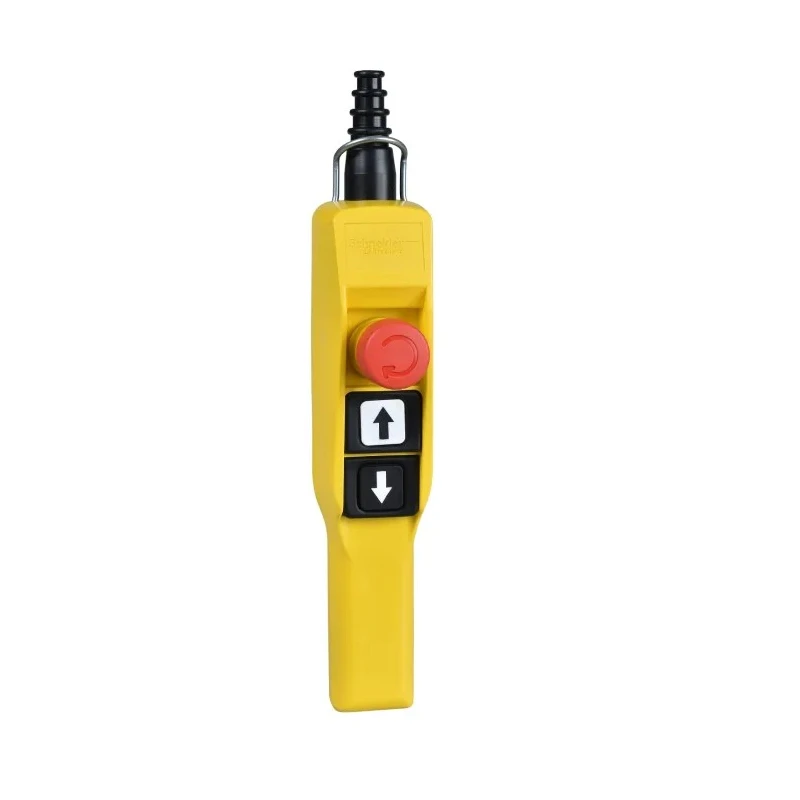 Schneider Electric DPDT Push Button Pendant Station Yellow Polypropylene XACA2113