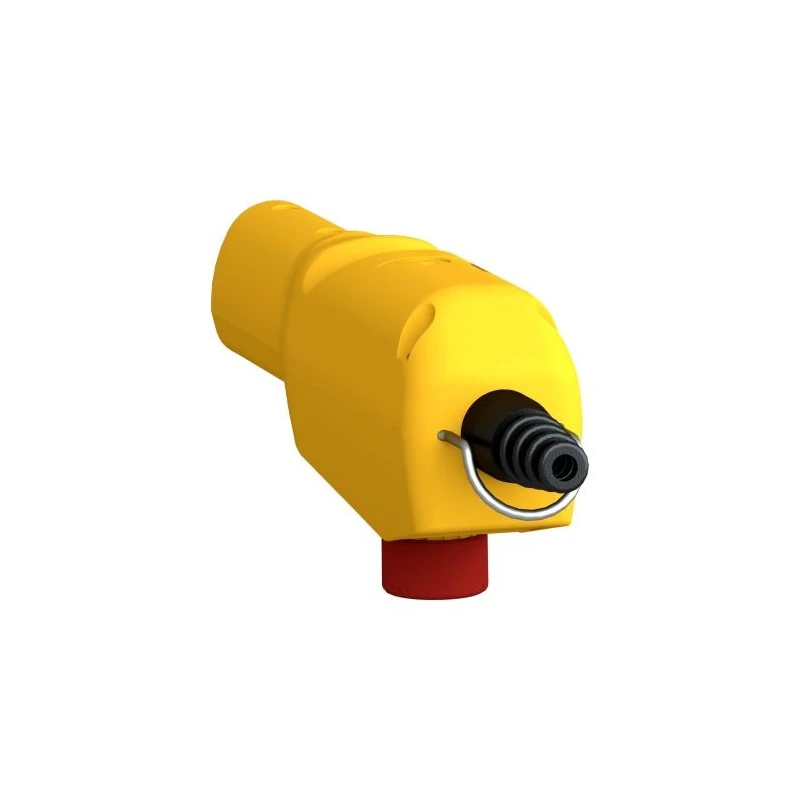 Schneider Electric DPDT Push Button Pendant Station Yellow Polypropylene XACA2113