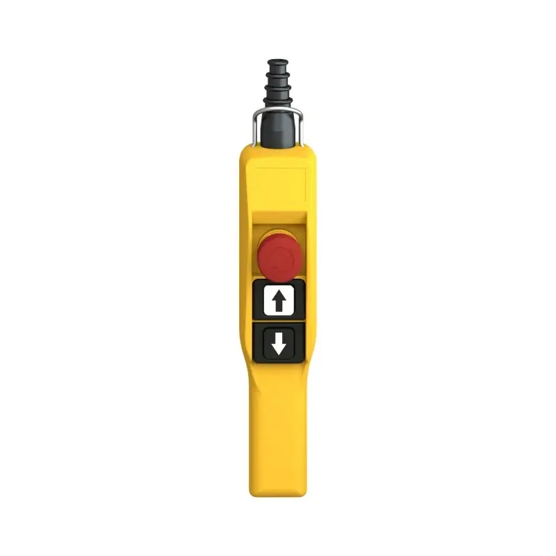 Schneider Electric DPDT Push Button Pendant Station Yellow Polypropylene XACA2113