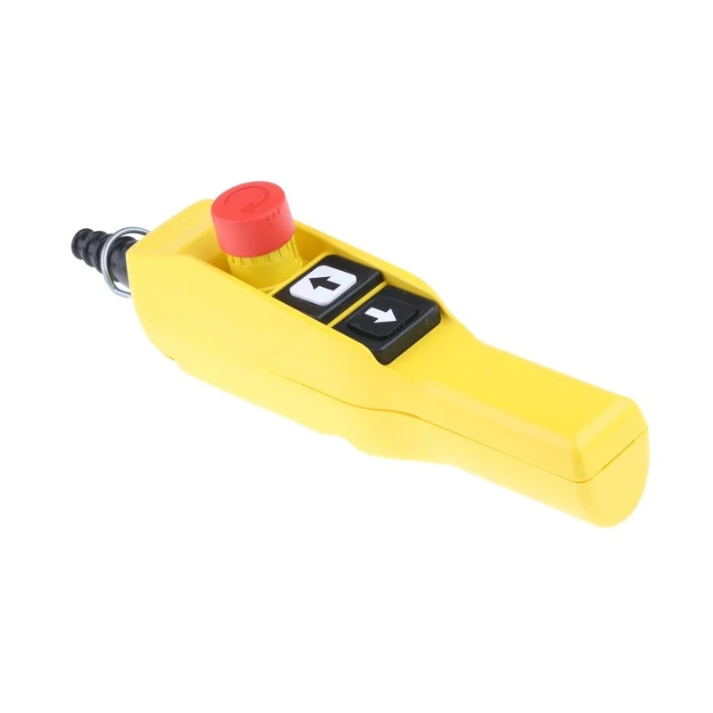 Schneider Electric DPDT Push Button Pendant Station Yellow Polypropylene XACA2113