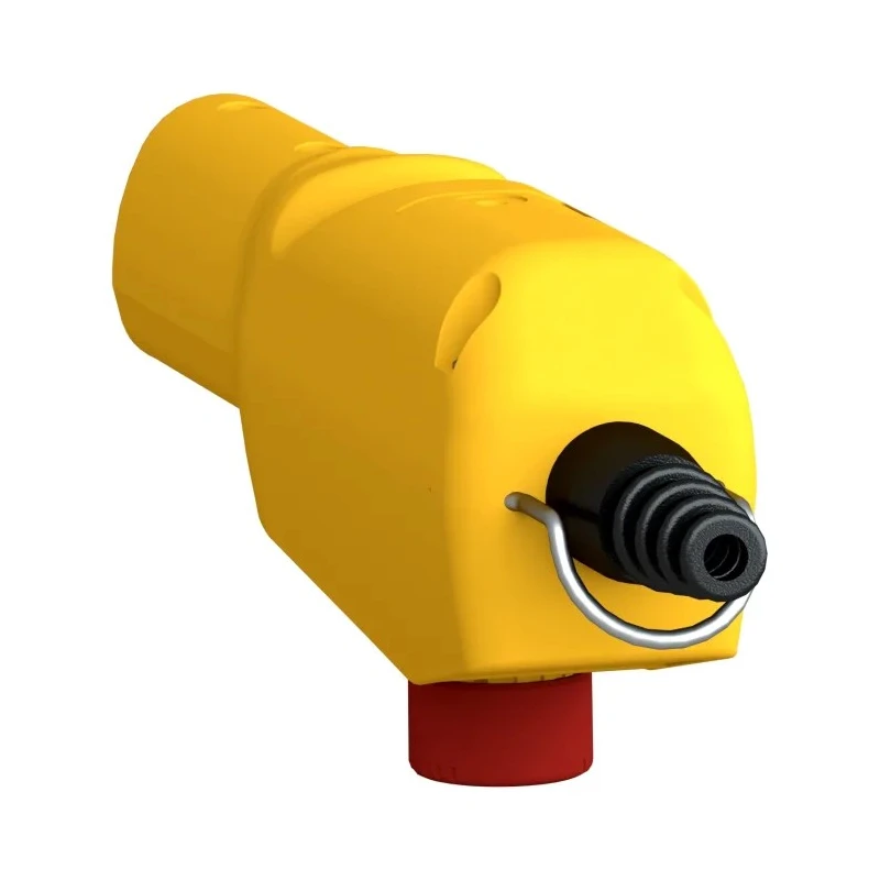 Schneider Electric DPDT Push Button Pendant Station Yellow Polypropylene XACA2113