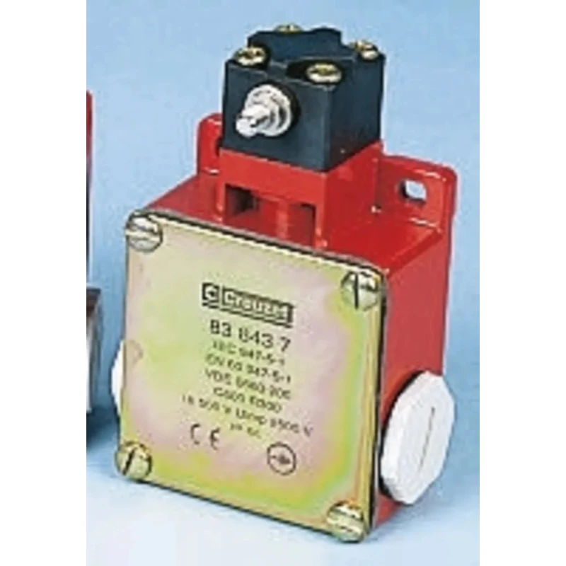 Crouzet 8384 Series Rotary Head Limit Switch, 2 NC Contacts, IP66 Metal Housing 83843701
