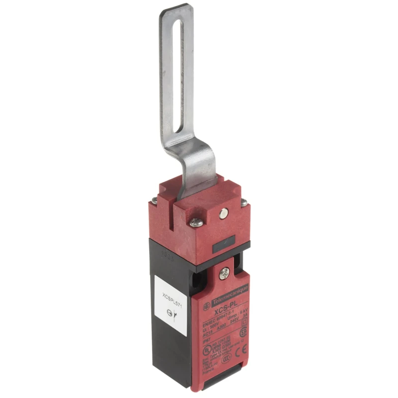 Telemecanique Sensors Safety Hinge Switch XCSPL571 with IP67 Protection, 250V DC/240V AC, 6A Contact Current XCSPL571
