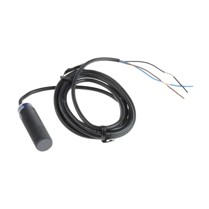 Telemecanique Sensors Threaded Barrel Inductive Proximity Sensor M18 x 1 PNP 48 V dc 8 mm Detection XS4P18PA370