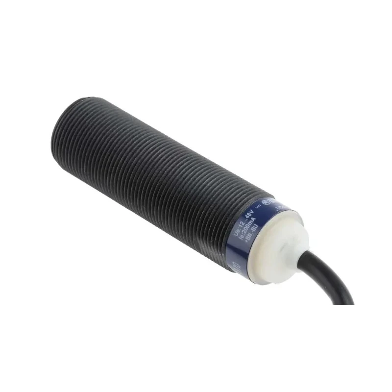 Telemecanique Sensors Threaded Barrel Inductive Proximity Sensor M18 x 1 PNP 48 V dc 8 mm Detection XS4P18PA370