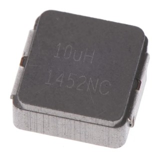 Vishay 2225 Shielded Wirewound Surface Mount Inductor Metal Composite Core 10 µH ±20 % 3A Idc IHLP2525CZER100M01
