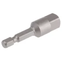 Wera 3/8 in Square Adapter Socket 50mm Overall Length 05050215001