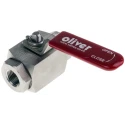 RS PRO Stainless Steel Hydraulic Ball Valve NPT 3/8 in 2-Port Threaded Connection 6000 psi 324-4994