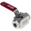 RS PRO Stainless Steel Hydraulic Ball Valve NPT 3/8 in 2-Port Threaded Connection 6000 psi 324-4994