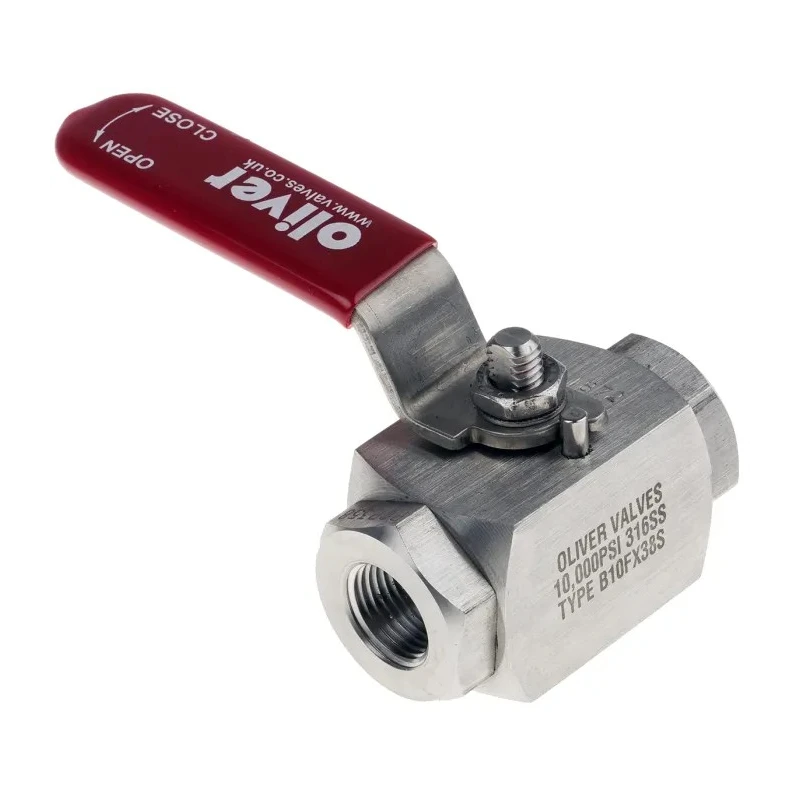 RS PRO Stainless Steel Hydraulic Ball Valve NPT 3/8 in 2-Port Threaded Connection 6000 psi 324-4994