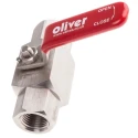 RS PRO Stainless Steel Hydraulic Ball Valve 1/2 in NPT Lever Operation 6000 psi 324-5004