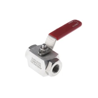 RS PRO Stainless Steel Hydraulic Ball Valve BSP 3/8 in Threaded 2-Port 6000 psi 324-5026