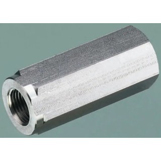 RS PRO Stainless Steel In Line Mount Hydraulic Check Valve BSP 3/8 Thread 40 L/min Flow 0.35 Bar Cracking Pressure 324-4950
