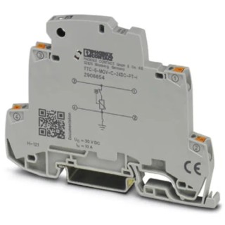 Phoenix Contact Surge Protector 2.5 kA Max Surge Current DIN Rail Mount TTC Series 2906858