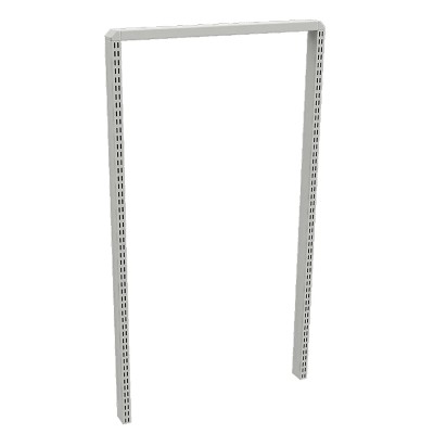 Treston Grey Steel Work Bench Upright Tubes 1.35 m x 30 mm x 60 mm 860024-49