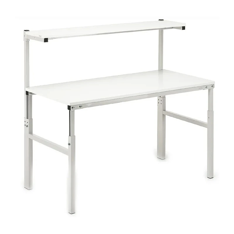Treston Height Adjustable Workbench with Shelf 300kg Maximum Load, 1.55 m x 1.8 m x 700 mm TPH718