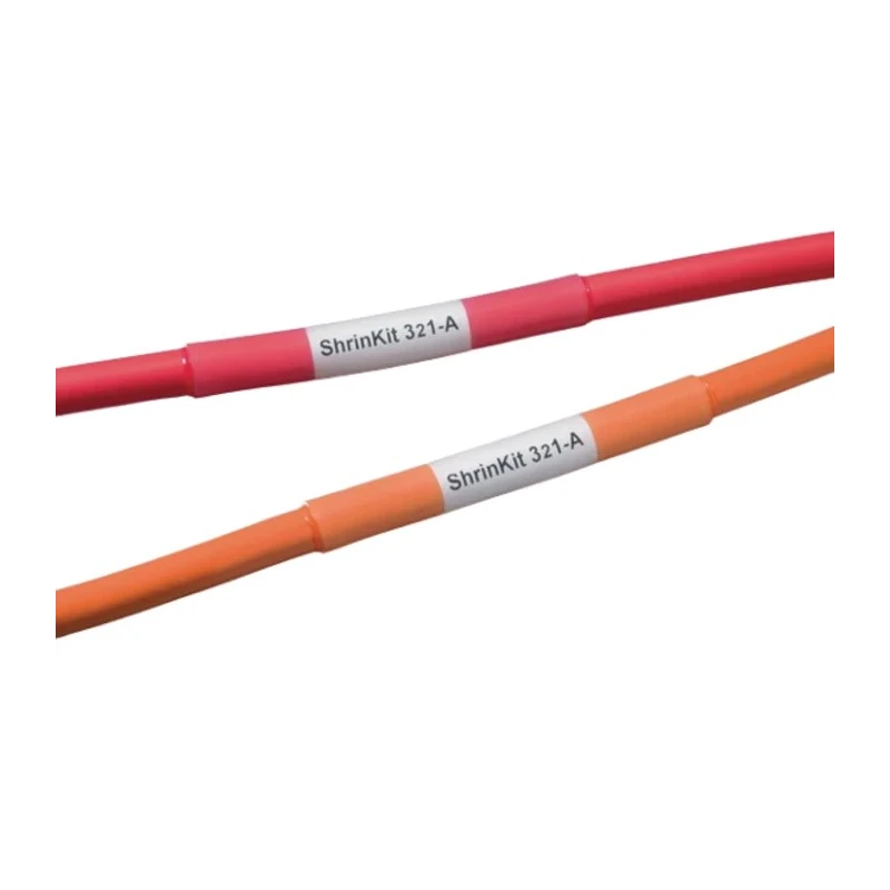 HellermannTyton Heat Shrink Tubing, Clear and Black, 24 mm Sleeve Diameter x 200 mm 380-03003 SHRINKIT 321-A-PO-X-BK/CL
