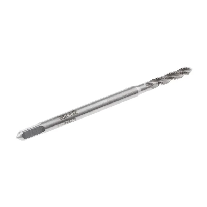 RS PRO Spiral Flute Metric Standard Machine Threading Tap M2 Thread 0.4mm Pitch 41mm Length HSS 2.5mm Shank 151-937